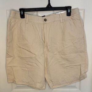 NWT H&M Men's Tan Linen Shorts